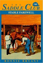 Cover of: Stable Farewell (The Saddle Club #49)