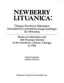 Newberry Lituanica by Giedra Subačienė