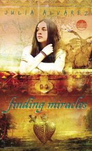Cover of: Finding Miracles by Julia Alvarez