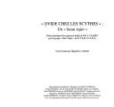 Cover of: Ovide chez les Scythes: un beau sujet : étude génétique d'un manuscrit inédit de Paul Valéry