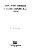 Cover of: Indo-Aryan colonization of Greece and Middle-East