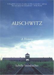 Cover of: Auschwitz by Sybille Steinbacher