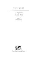 Cover of: Le légendaire au XIXe siècle: poésie, mythe et vérité
