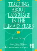 Teaching about language in the primary years