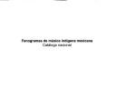 Cover of: Fonogramas de música indigena mexicana: catalogo nacional.
