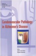 Cover of: Cerebrovascular pathology in Alzheimer's disease