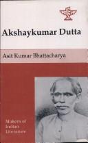 Akshaykumar Dutta by Bhaṭṭācārya, Asitakumāra