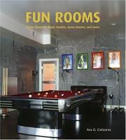 Cover of: Rooms for fun: home theaters, music studios, game rooms, and more