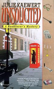 Cover of: Unsolicited: A Booklover's Mystery (Booklover's Mysteries)