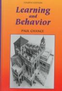 Cover of: Learning and behavior by Paul Chance