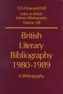 British literary bibliography, 1980-1989 : a bibliography