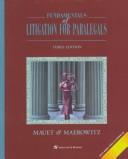 Cover of: Fundamentals of litigation for paralegals