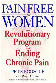 Cover of: Pain Free for Women: The Revolutionary Program for Ending Chronic Pain