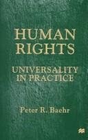 Cover of: Human rights: universality in practice
