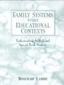 Family systems within educational contexts by Rosemary Lambie, Debbie Daniels-Mohring