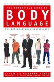 Cover of: The Definitive Book of Body Language