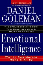 Emotional Intelligence by Daniel Goleman