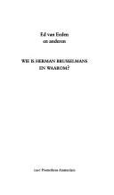 Cover of: Wie is Herman Brusselmans en waarom?
