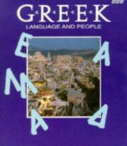 Cover of: Greek Language and People