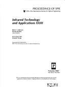 Cover of: Infrared technology and applications XXIII: 20-25 April, 1997, Orlando, Florida