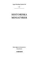 Cover of: Historiska miniatyrer