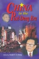 Cover of: China in the post-Deng era