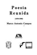 Cover of: Poesía reunida: 1970-1996