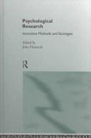 Cover of: Psychological research: innovative methods and strategies