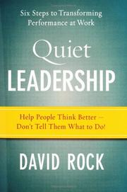 Cover of: Quiet Leadership by David Rock