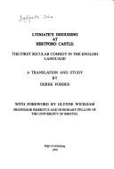 Lydgate's disguising at Hertford Castle : the first secular comedy in the English language : a translation and study