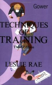 Techniques of training