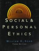 Cover of: Social and personal ethics