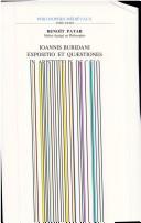 Cover of: Ioannis Buridani Expositio et quaestiones in Aristotelis De caelo