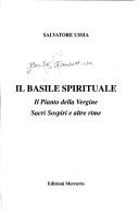 Cover of: Il Basile spirituale: il Pianto della Vergine ; Sacri sospiri e latre rime