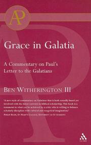 Cover of: Grace In Galatia (Academic Paperback)