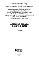 Cover of: A reforma agrária e a luta do MST