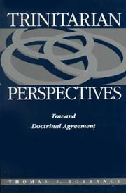 Trinitarian perspectives : toward doctrinal agreement