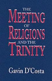 Cover of: Meeting of Religions and the Trinity
