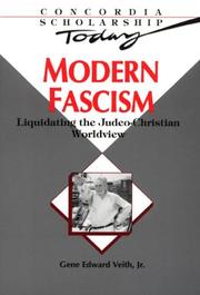 Cover of: Modern fascism: liquidating the Judeo-Christian worldview
