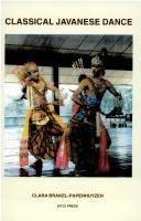 Cover of: Classical Javanese dance: the Surakarta tradition and its terminology