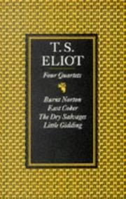 Cover of: Four Quartets (Faber Poetry) by T. S. Eliot