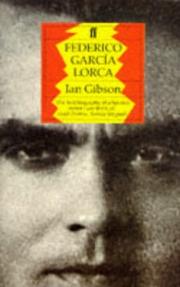 Cover of: Federico Garcia Lorca by Ian Gibson