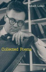Cover of: The Collected Poems of Robert Lowell