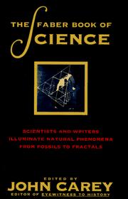 Cover of: The Faber book of science