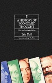 A history of economic thought