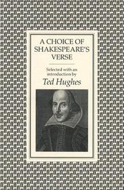 A choice of Shakespeare's verse