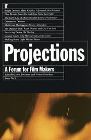 Cover of: Projections: A Forum for Film-Makers (Projections)
