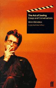 Cover of: The Act of Seeing: Essays and Conversations