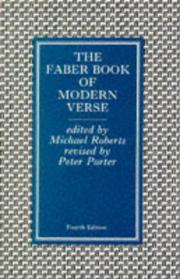 The Faber book of modern verse