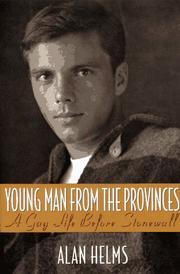 Young Man from the Provinces by Alan Helms